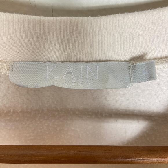 Kain the Label Cream Georgina Sweatshirt Size XS‎ Casual Top Knit Long Sleeve - Picture 3 of 9